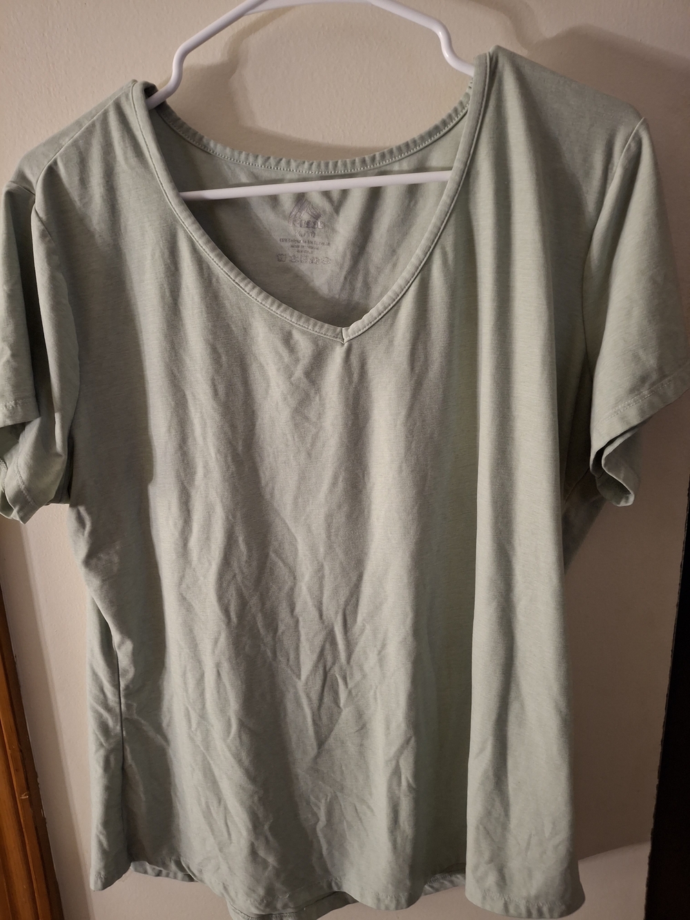 RBX Light Sage V-Neck Short Sleeve Tee